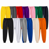 Autumn 13 Solid color Men Joggers Sweatpants Men Joggers Trousers Sporting Clothing The High Quality Bodybuilding Pants