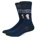 Funny US President Donald Trump Obama Men Socks