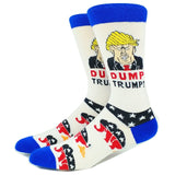 Funny US President Donald Trump Obama Men Socks