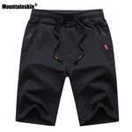 Mountainskin 2020 New Men's Shorts Summer Men Casual Cotton Fashion Short Pants Loose Sports Beach Pockets Shorts Male SA912