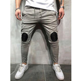 Pants 2018 New Men Slim Fit Urban Straight Leg Trousers Casual Pencil  Cargo  Workout Hip Hop Skinny Pants