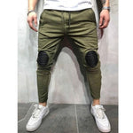 Pants 2018 New Men Slim Fit Urban Straight Leg Trousers Casual Pencil  Cargo  Workout Hip Hop Skinny Pants