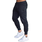 Men's Jogging pants sport Joggers Gym Trousers Soft Elasticity Running Pants Gym Men Solid Soccer Basketball Sweatpants