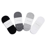 Men No Show Socks 3 pairs/lot Pure Color Men Socks Cotton Breathable Wholesale