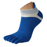 men socks 1 Paire Men Mesh Meias Sports Running Five Finger Toe Socks Cotton Solid Sock Hot Sale compression socks clothes 9727