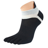 men socks 1 Paire Men Mesh Meias Sports Running Five Finger Toe Socks Cotton Solid Sock Hot Sale compression socks clothes 9727