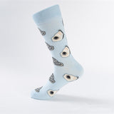 Interesting pattern men socks cotton fashion colour sock marine animal series couple's socks spring autumn combed cotton sock