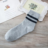 5 Pairs Mens Socks Calcetines Summer Autumn Spring Socks Comfortable Striped Cotton Compression Sock Male Man Short Ankle Meias