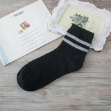 5 Pairs Mens Socks Calcetines Summer Autumn Spring Socks Comfortable Striped Cotton Compression Sock Male Man Short Ankle Meias