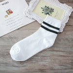 5 Pairs Mens Socks Calcetines Summer Autumn Spring Socks Comfortable Striped Cotton Compression Sock Male Man Short Ankle Meias