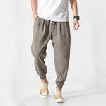 MRDONOO Chinese Style Casual Men Harem Pants Men Jogger Pants Men Fitness Trousers Male Chinese Traditional Harajuku QT713-K29